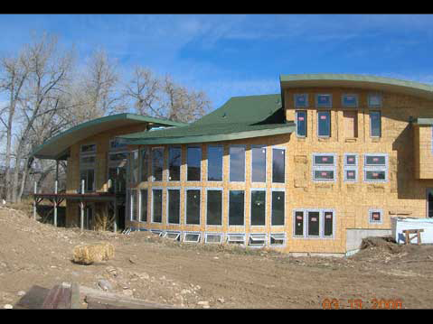 Custom Straw Bale "Green" House